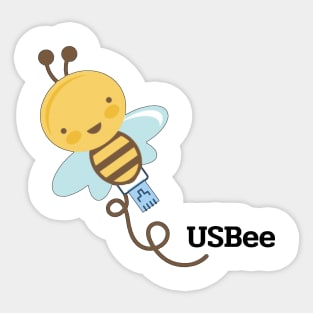 USB, Bee Sticker